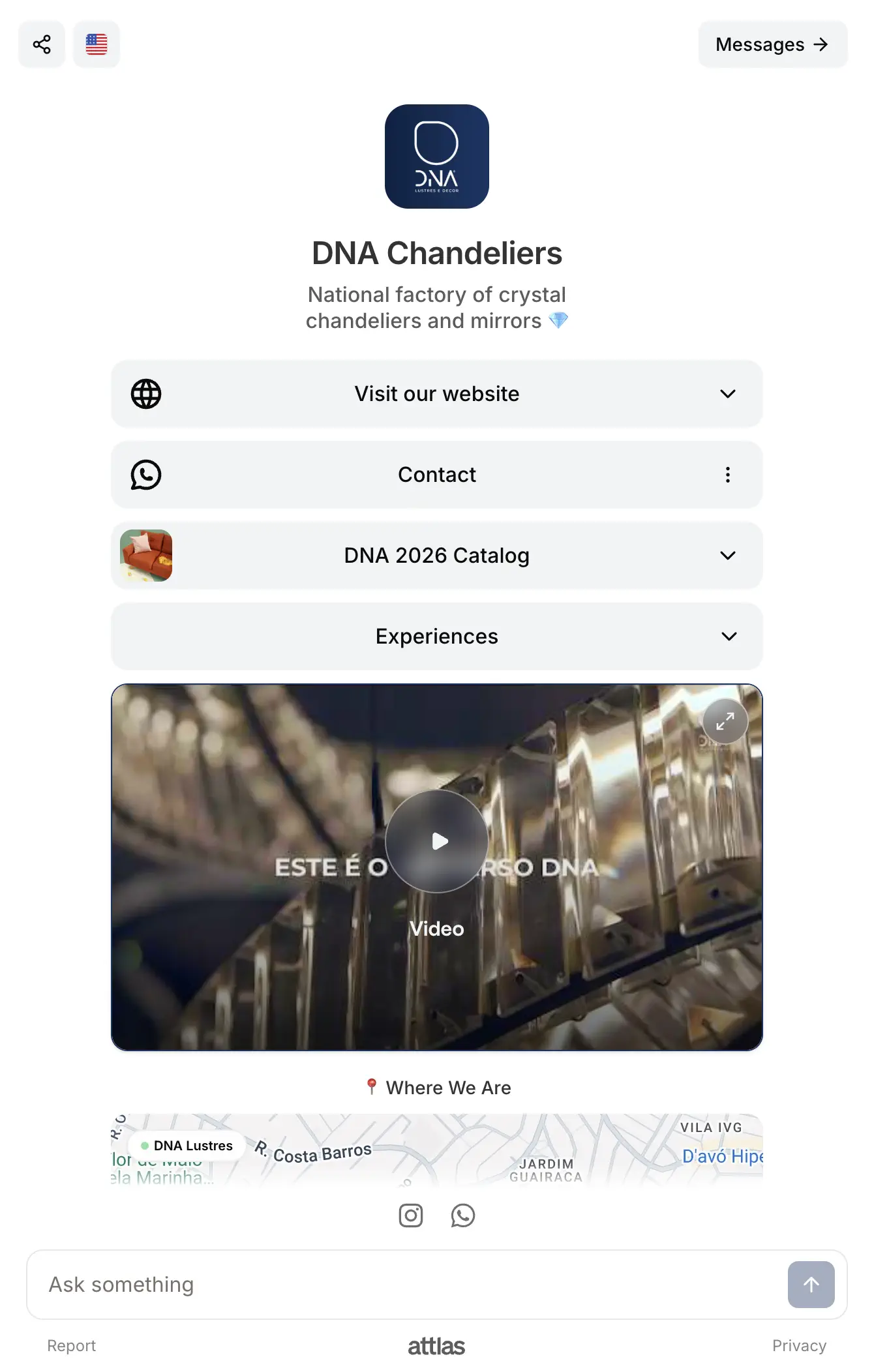 Attlas' chat of DNA Lustres