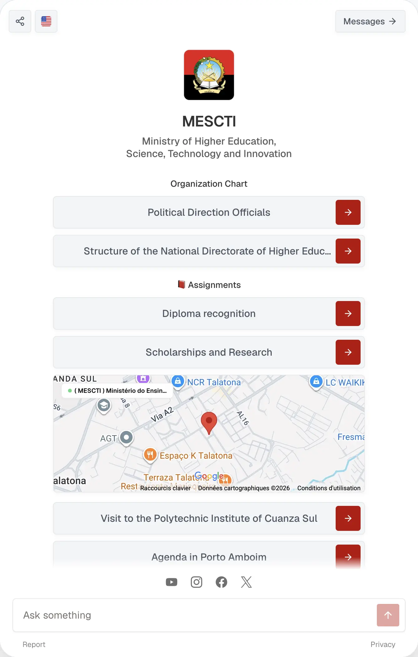 Attlas' chat of MESCTI